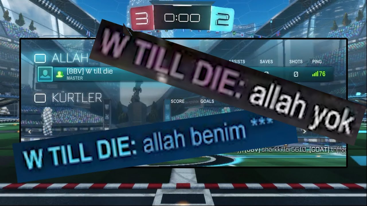 Kürtler vs Allah | Bir Rocket League Hikayesi (TAMAMEN MİZAH AMAÇLIDIR ...