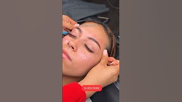 Eyebrow lamination #tutorial #beauty #beautiful #brows #eyebrows #shorts @babeauty