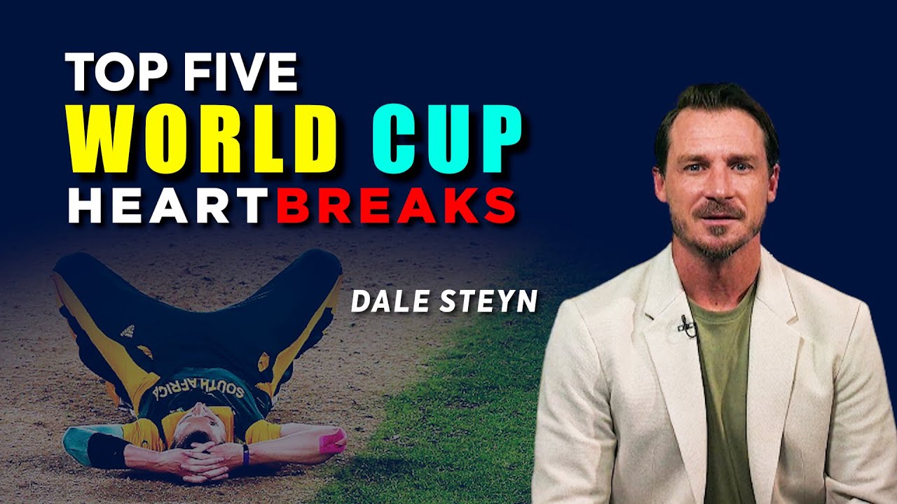 Dale Steyn’s top five World Cup heartbreaks
