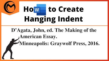 How to Create Hanging Indent in Microsoft Word (3 Best Ways)