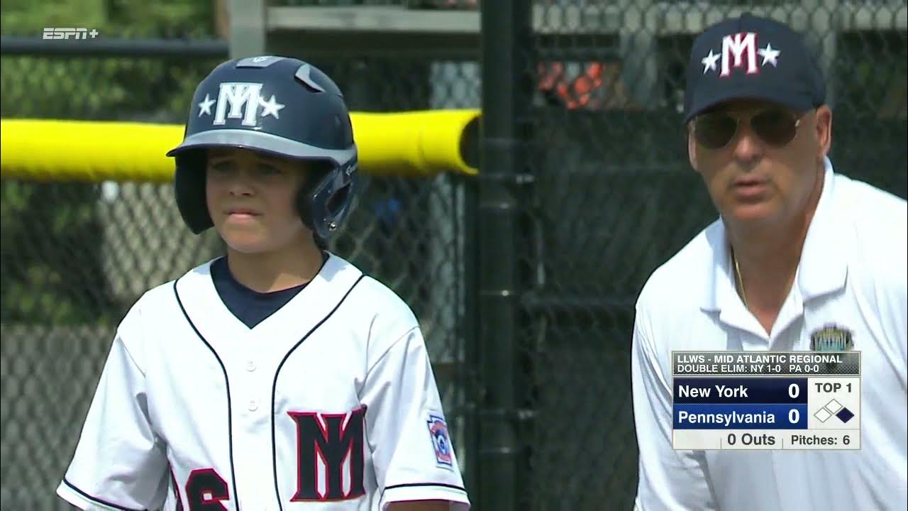 LLWS 18 Mid Atlantic Regionals Staten Island NY vs Clinton County