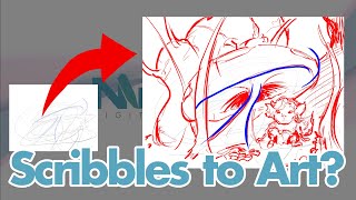The Scribble Test - A Small Trick I Use To Beat Artist's Block