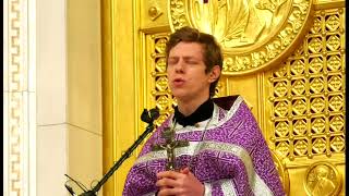 Проповедь иерея Никиты Калинина на воскресной литургии (26.03.23)