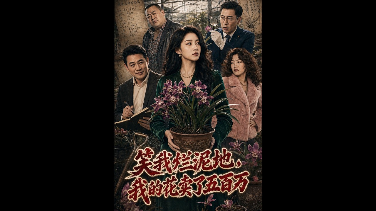 【一口气看完】《笑我烂泥地，我的花卖了五百万》被表姐坑惨？她靠一盆花逆袭成传奇！#短剧 #AI短剧 #逆袭 #drama #爽剧 #鲨鱼先生