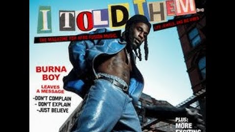 Burna Boy – If I’m Lying (Official Lyric Video)