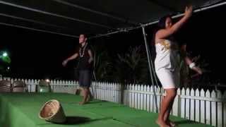 Dancing at Jenna's Café, Alofi, Niue. (6 July 2011) (1/4)