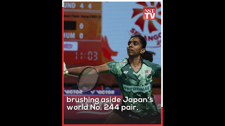 Pearly Thinaah storm into first Super 500 final at Thailand Open