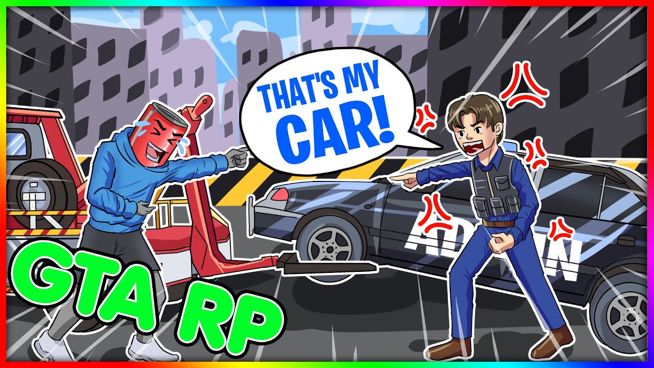 Towing Cars on GTA RP (They got pissed!)