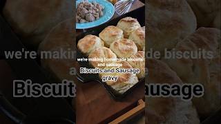 Biscuits and sausage gravy recipe