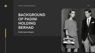 FIN430 Group Assignment: Financial Ratio Analysis of Padini Holding Bhd