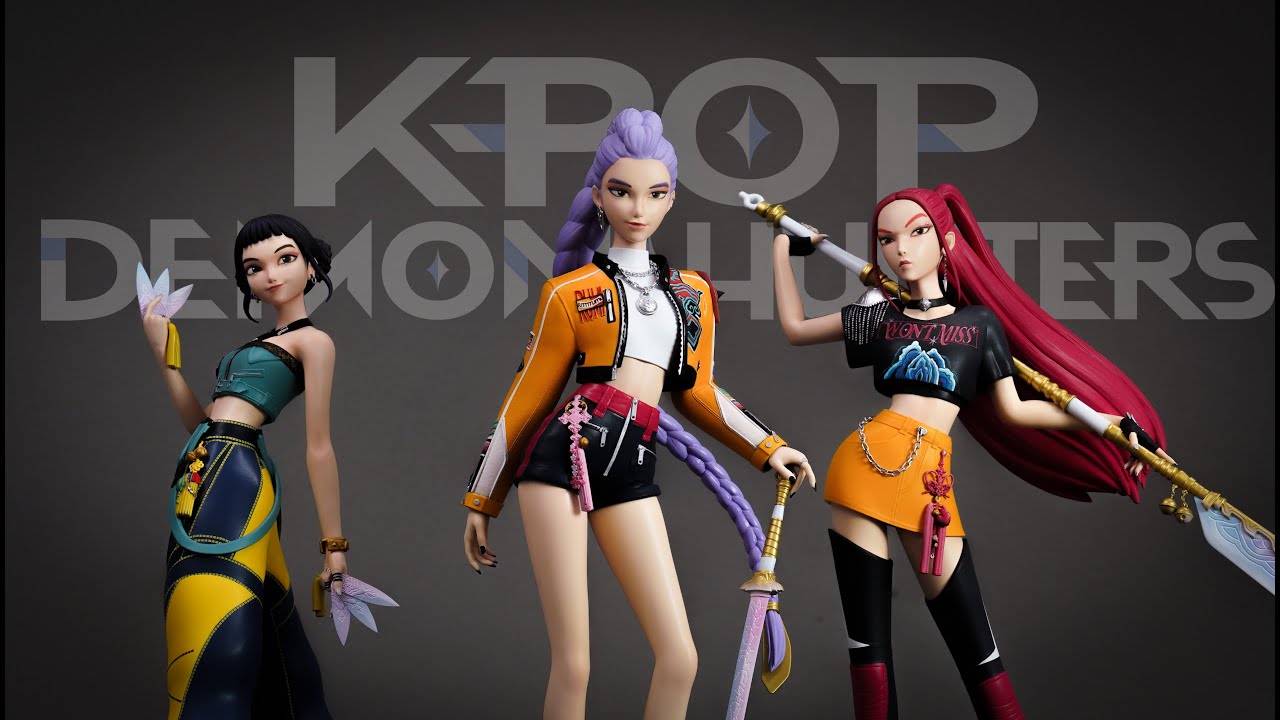 First time making figure KPOP Demon Hunters - 1/6 Huntrix #kpopdemonhunters