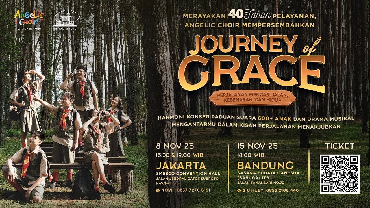 JOURNEY OF GRACE - Angelic Choir Concert 2025 Bandung