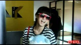 [Fancam] 110529 FFK before shooting at YAAK