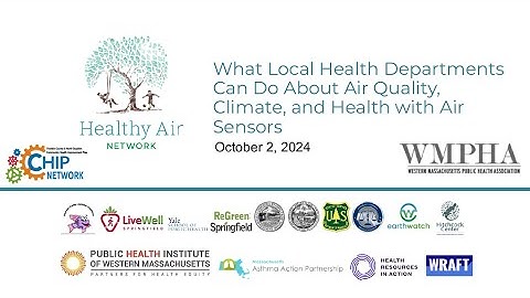 Local Public Health Air Quality and Air Sensor Training