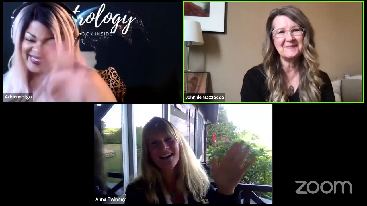 Astrology Lovers YouTube Guests - Johnnie Mazzocco and Anna Twinney