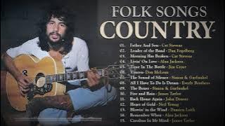 The Best Collection of FOLK SONGS & COUNTRY - John Denver, Dan Fogelberg, Phil Collins, Jim Croce 🌿