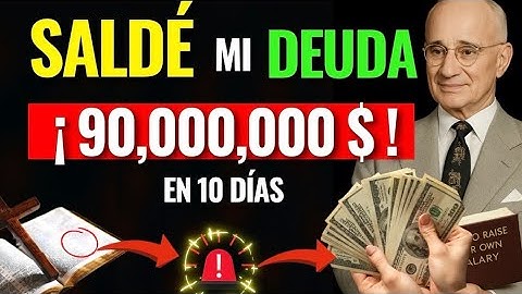 ¿Es Posible PAGAR 9 Millones en 10 DÍAS? Yo Lo Hice ~ Napoleón Hill
