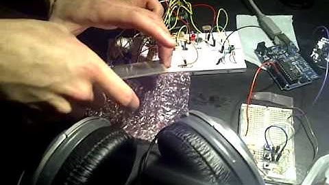 Arduino touch screen drum machine