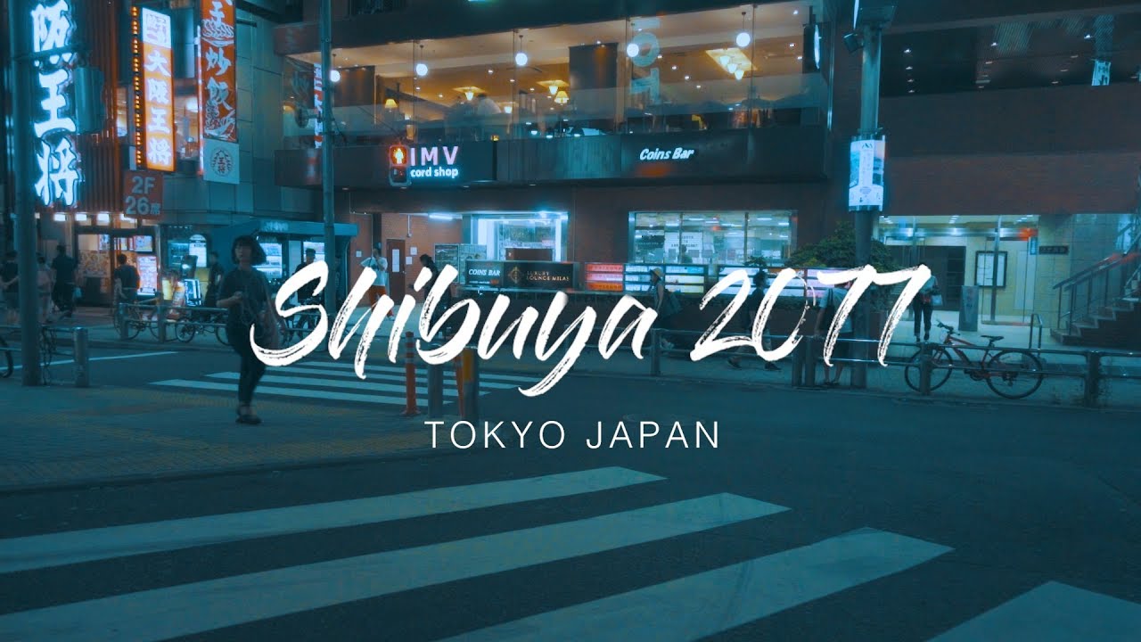 渋谷でのサイバーパンク風なVLOG | Shibuya2077