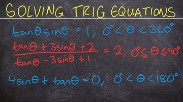 Solving Past Paper Trigonometric Equations - CIE Pure Maths 1 9709