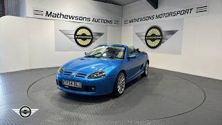 2005 Mg Tf Spark 135 Mathewsons Classic Cars Auction 24, 25 26 June 2026