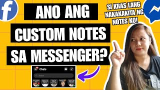 ANO ANG CUSTOM NOTES SA MESSENGER? SI CRUSH LANG MAKAKA-KITA NG NOTES KO! screenshot 3