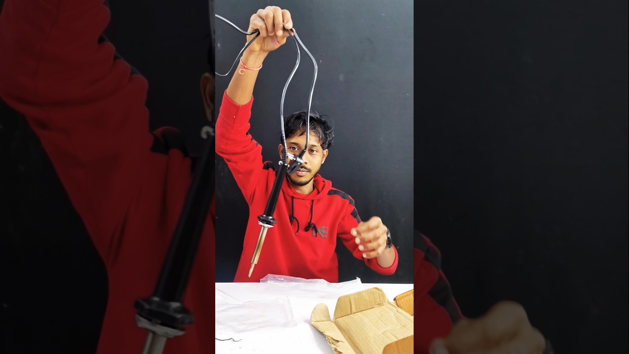 Soldering Iron 60watt ( Black ) Unboxing Video