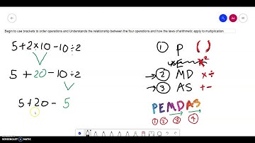 Order of Operations Video 2 (no parentheses or exponents)