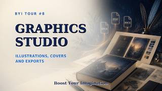 Book Covers, Illustrations and Export to EPUB, PDF and DOCX