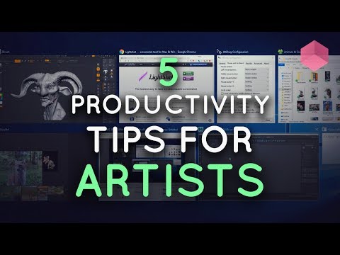 5 Great Productivity Tools for 3D Artists