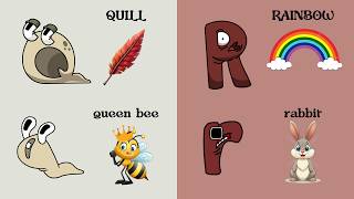 Abc Guide Letters Qq & Rr Uppercase Vs Lowercase Fun