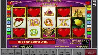 Jackpot Win On The Free Spin Games - Queen Of Hearts Slot screenshot 4