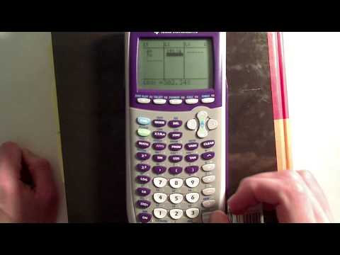 Lesson 4.1: Linear interpolation with a calculator
