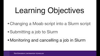 Quest: Modifying Moab scripts for Slurm