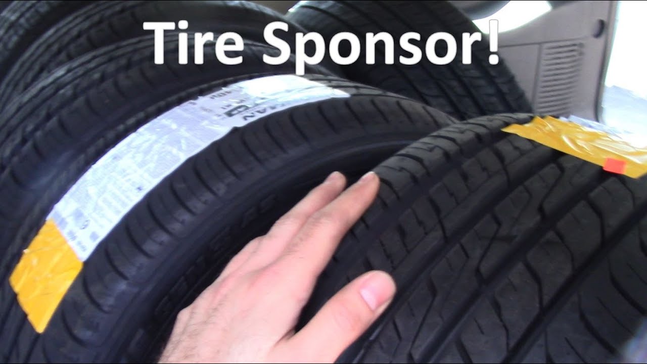 We get a tire sponsor + lots of tires