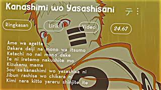 Lirik lagu kanashimi wo yasashisani