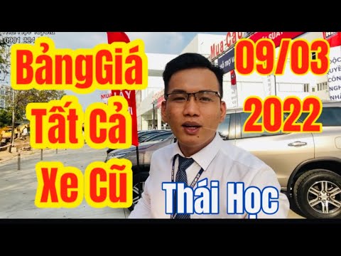 Video BẢNG GIÁ XE CŨ Toyota tân cảng mua bán ô tô cũ sài... - youtube