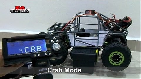 RC Scorpion 4x4 Project - 4 wheel steering Demo - Low Cost GT3B PSX Firmware 4WS