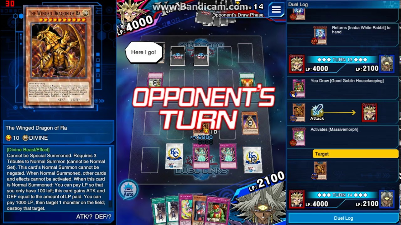 Yugioh Duel Links Egyptian God Card Deck