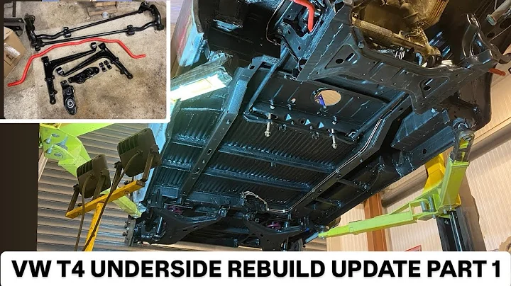 Underside rebuild update on my (not so) rusty VW T4 van restoration - part 1