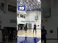 Steph is automatic from three 🔥 (via warriors/x)