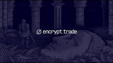 Your Solana Transactions Are Public – Until Now. Meet Encrypt.trade