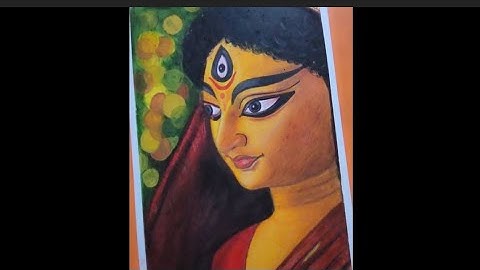 Draw With Me - Durga Mata Drawing,  Durga Drawing, Outline Tutorial 😍