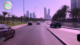 Amazing - Road View of Manama City | Kingdom of Bahrain | Beautiful City In The World 2020 ||