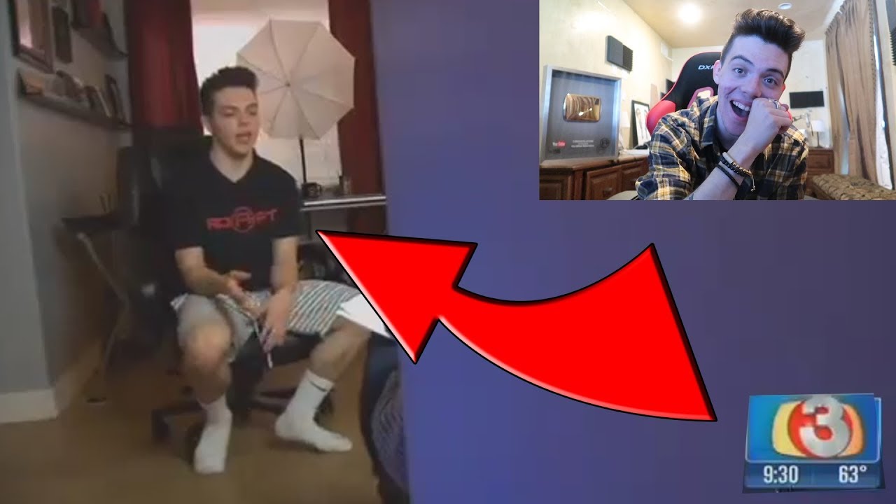 REACTING TO MY 16 YEAR OLD SELF ON LIVE TV!! - REACTING TO MY 16 YEAR OLD SELF ON LIVE TV!!