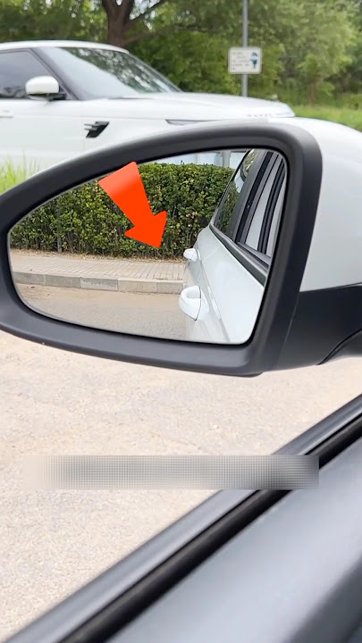 Begini cara bisa tahu jarak belakang mobil tanpa camera #otomotif #spion #tipsmobil #tipsandtricks