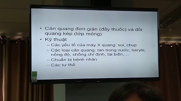 Xquang tiêu hóa cản quang