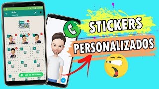 Como Crear STICKERS PERSONALIZADOS en Whatsapp con tus Fotos, Caras | La Mejor App screenshot 2