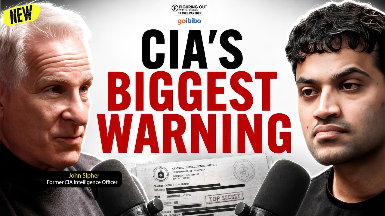 Former CIA Agent's Warning: China Doesn't Need A War To Beat America |John Sipher |FO544 Raj Shamani