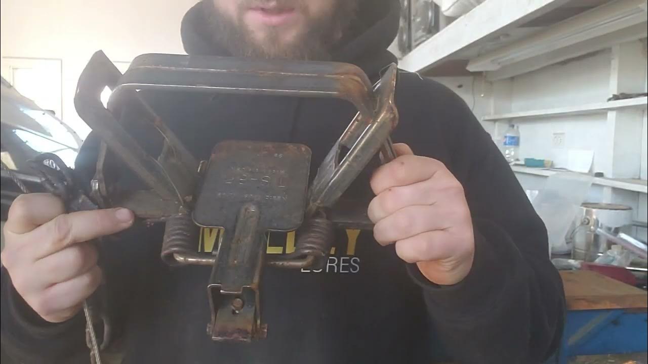 How to Make Drowning Cables Beaver Trapping Quick HowTo Wild